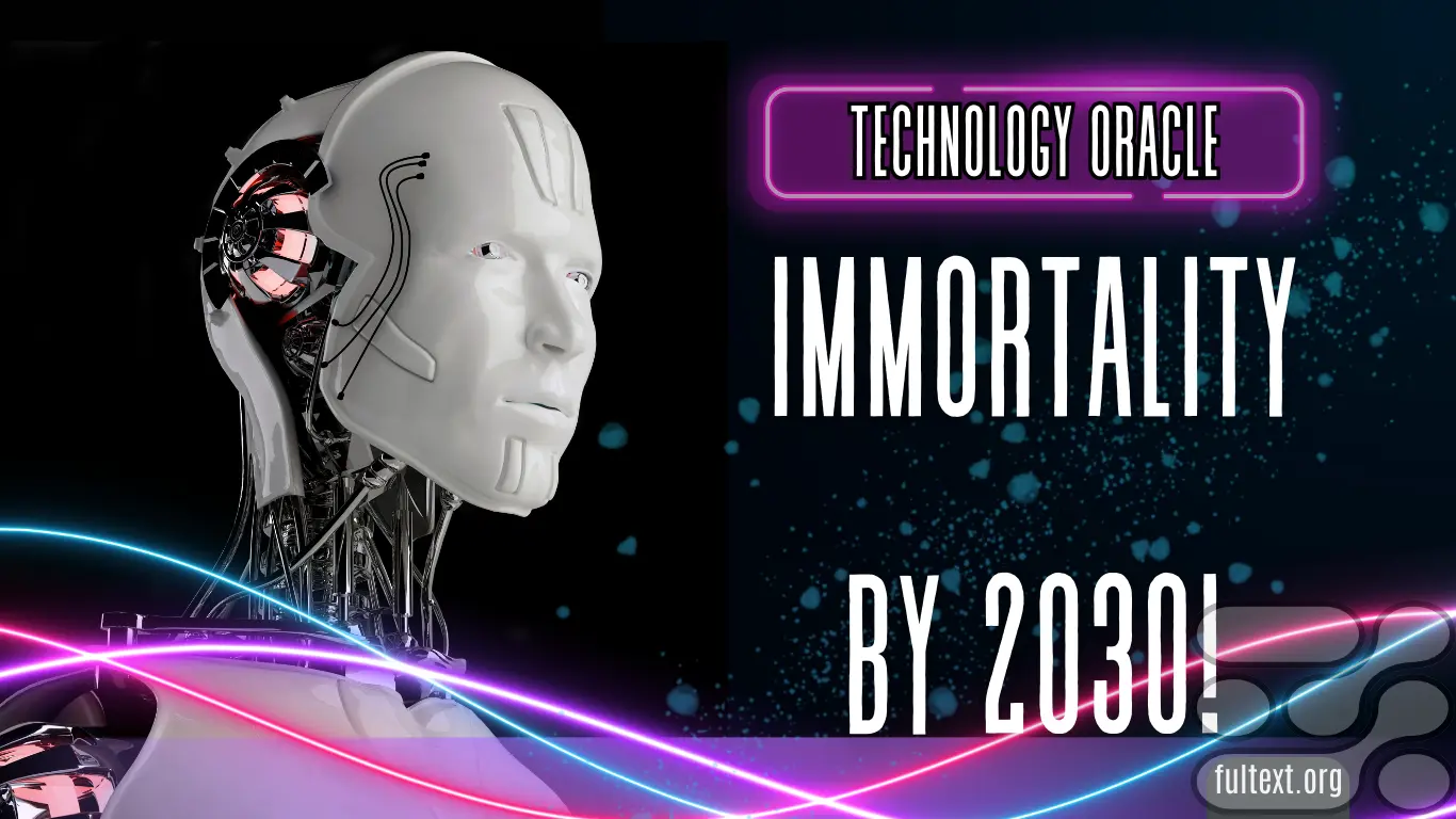 iPhone and AI-knowing Technology Oracle Immortality by 2030